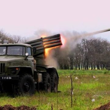 ОБСЕ зафиксировала неотведенные боевиками “Грады” на Донбассе