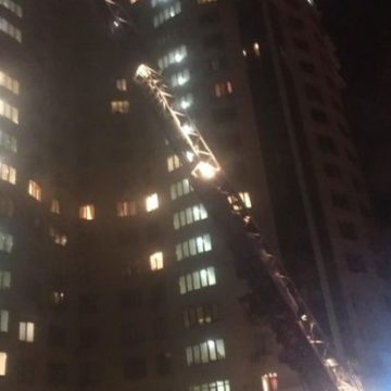 В Одессе горела многоэтажка, есть пострадавшие