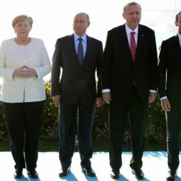 Эрдоган экстренно созывает Меркель и Макрона на встречу с Путиным